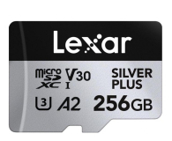 Lexar 256GB microSDXC Silver Plus UHS-I U3 A2 V30 - 1292574 - zdjęcie 1